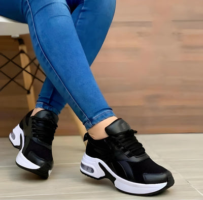 Sneakers für Damen mit dicker Sohle – Turnschuhe mit Luftpolsterplattform