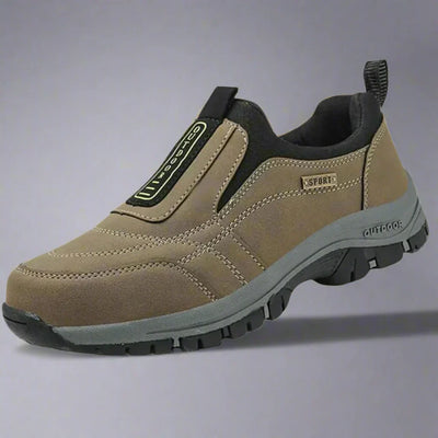Sommer-Trekkingschuhe für Herren – Bequeme Slip-On Wanderschuhe mit Komfortsohle