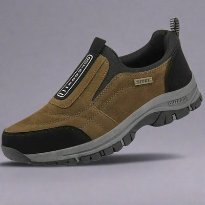 Sommer-Trekkingschuhe für Herren – Bequeme Slip-On Wanderschuhe mit Komfortsohle