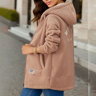 Kuschelige Winter-Fleecejacke für Damen