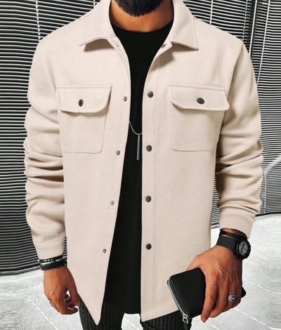 Zeitlose Button-Down-Jacke für Herren