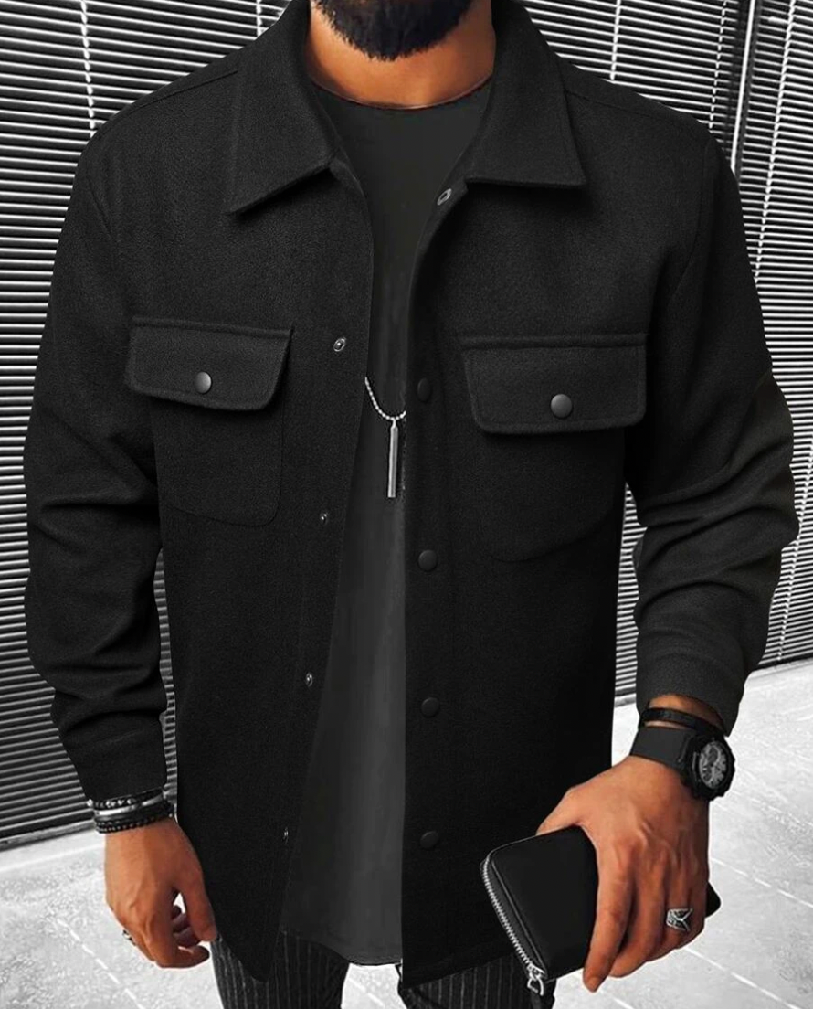 Zeitlose Button-Down-Jacke für Herren