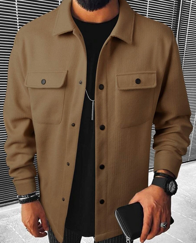 Zeitlose Button-Down-Jacke für Herren