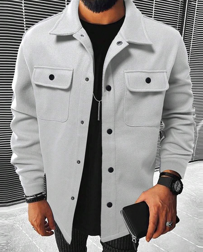 Zeitlose Button-Down-Jacke für Herren