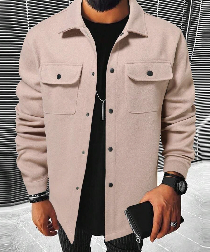 Zeitlose Button-Down-Jacke für Herren