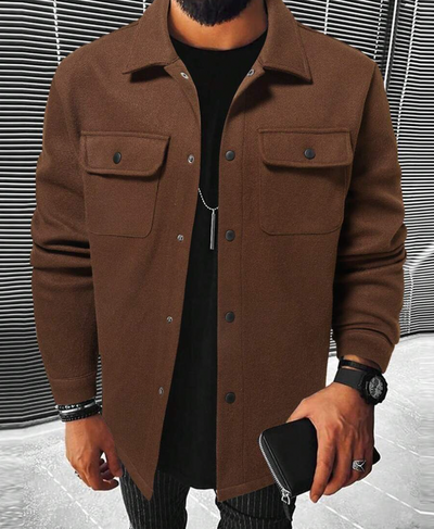 Zeitlose Button-Down-Jacke für Herren