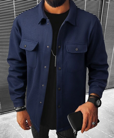 Zeitlose Button-Down-Jacke für Herren
