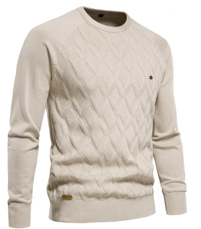 Herren-Rollkragenpullover Solid