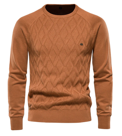 Herren-Rollkragenpullover Solid
