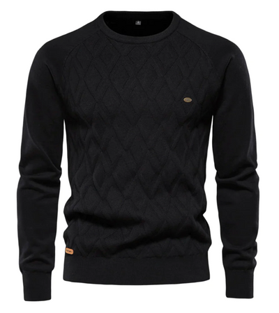 Herren-Rollkragenpullover Solid