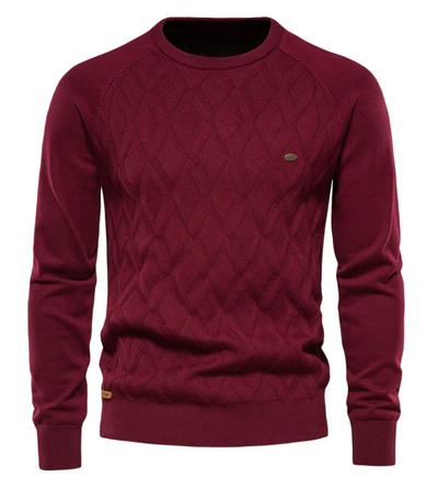 Herren-Rollkragenpullover Solid