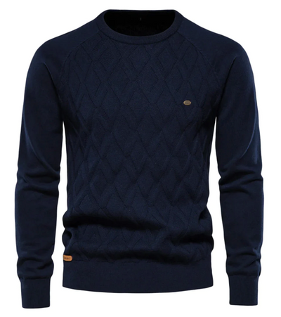Herren-Rollkragenpullover Solid
