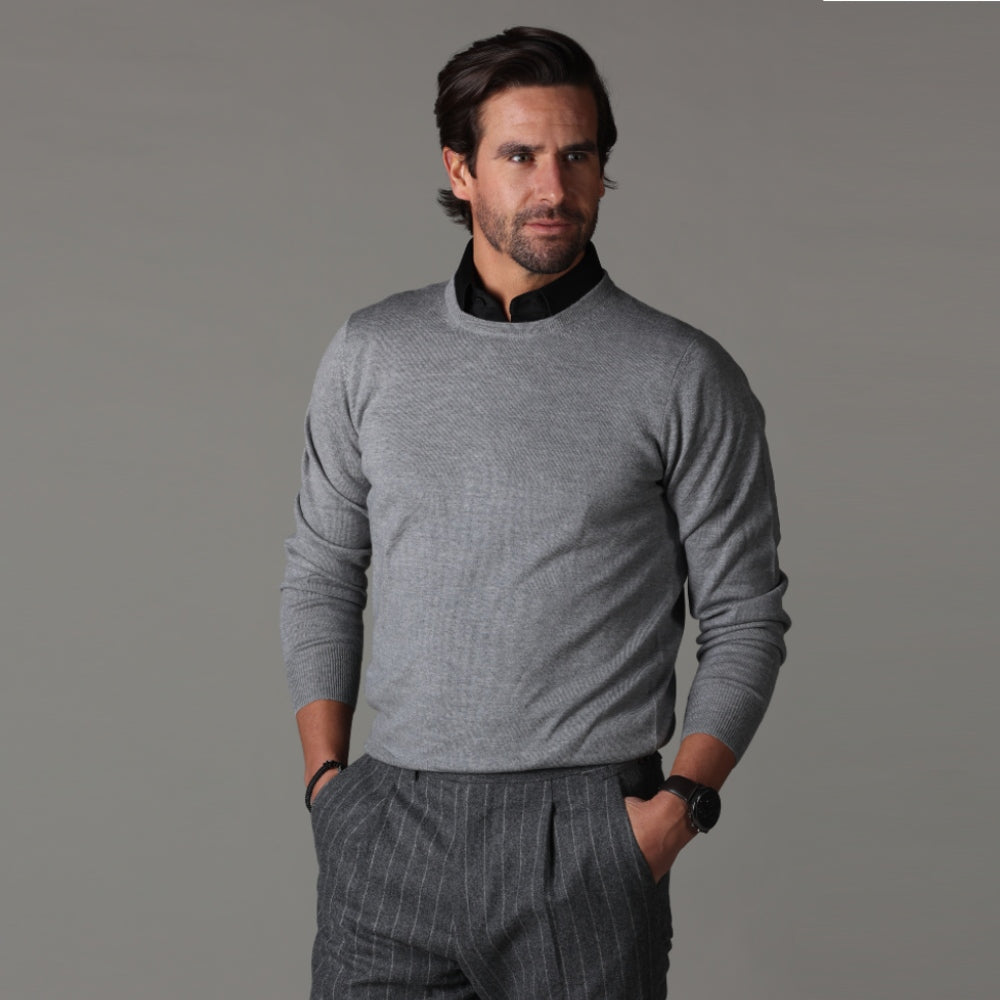 Formelles Herren Polo, mit steifem Kragen und elegant