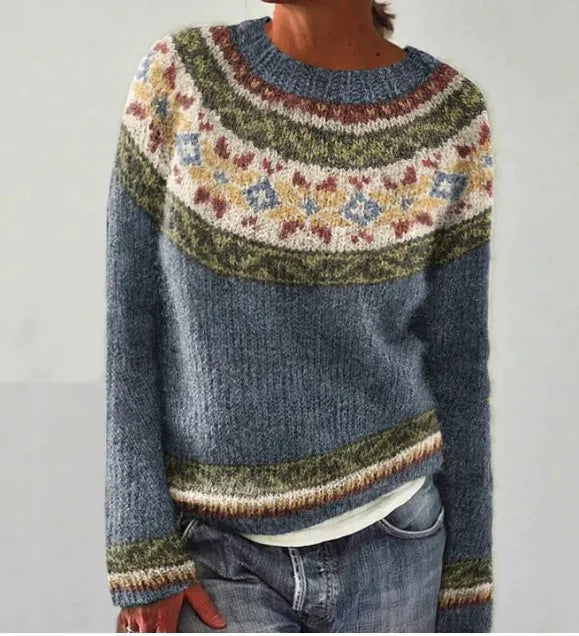 Anna™ | Skandinavischer Strickpullover
