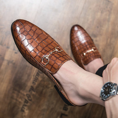 Elegante Lederhalbschuhe für Männer - Lark