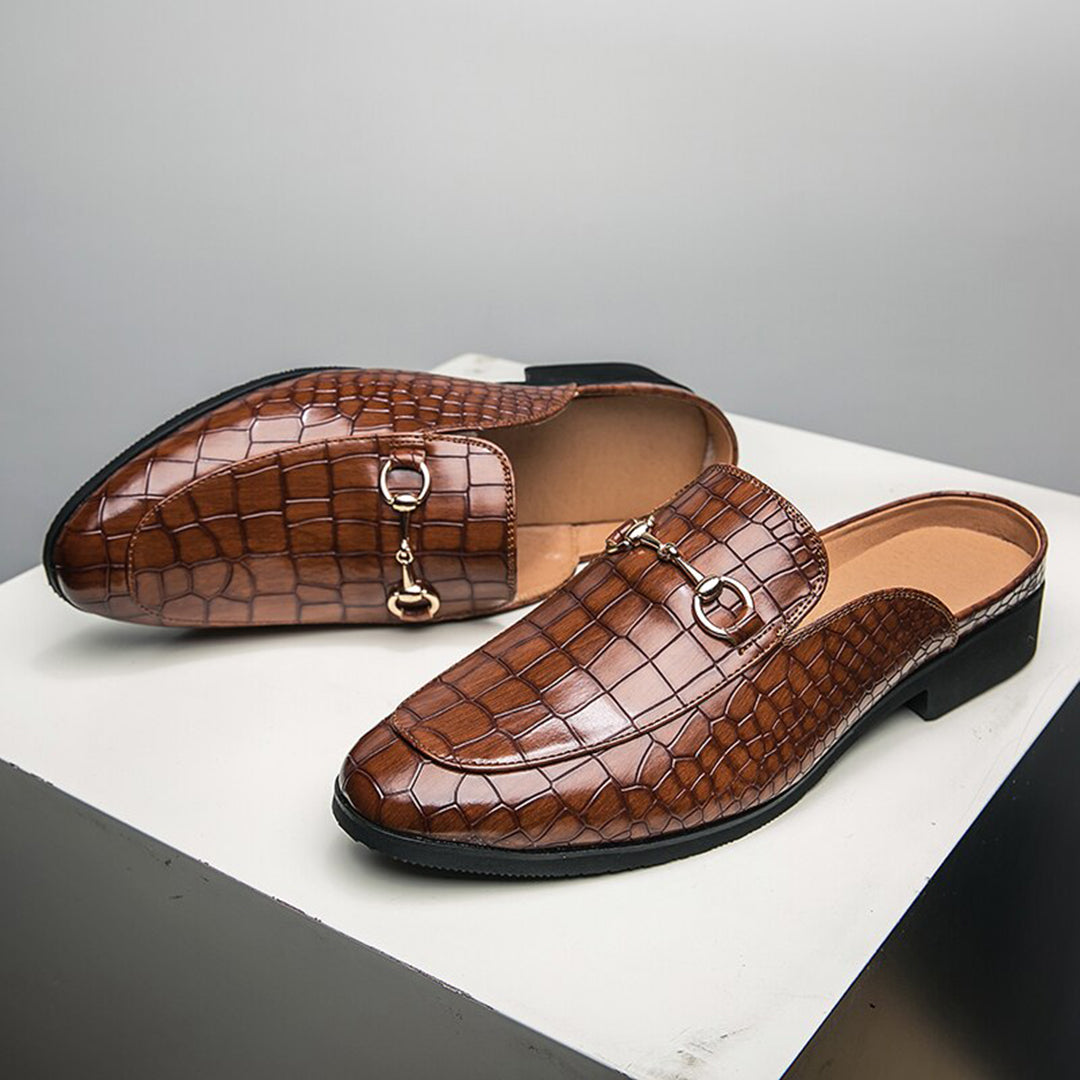 Elegante Lederhalbschuhe für Männer - Lark