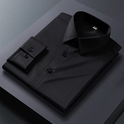 Hemd für Herren - Slim Fit Sommer-Businesshemd mit Stretch