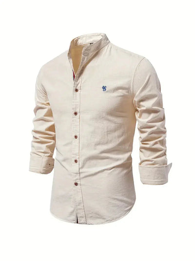 Button-Up Hemd | Langarm | Klassisch | Anzughemd | Herrenhemd