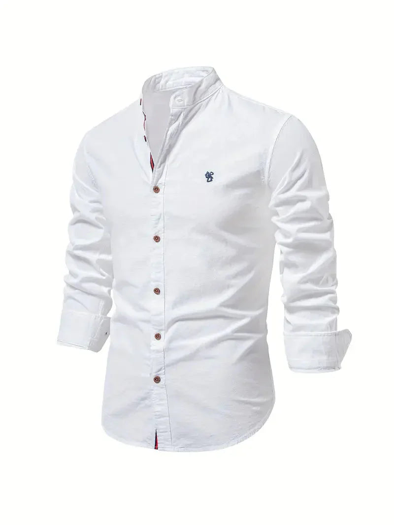 Button-Up Hemd | Langarm | Klassisch | Anzughemd | Herrenhemd