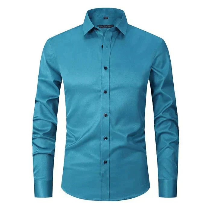 Button-Up Hemd - Stretch - Knitterfrei - Oxford Hemd - Herrenhemd