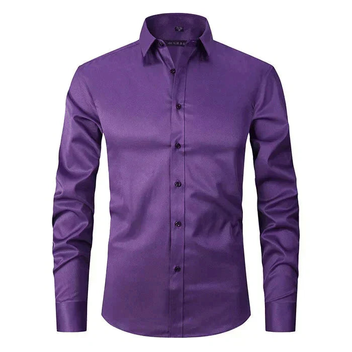 Button-Up Hemd - Stretch - Knitterfrei - Oxford Hemd - Herrenhemd