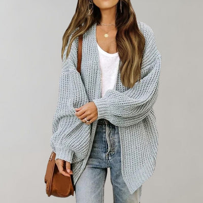 Strickjacke in Übergröße für Damen