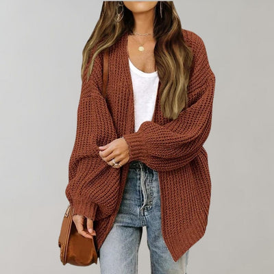 Strickjacke in Übergröße für Damen