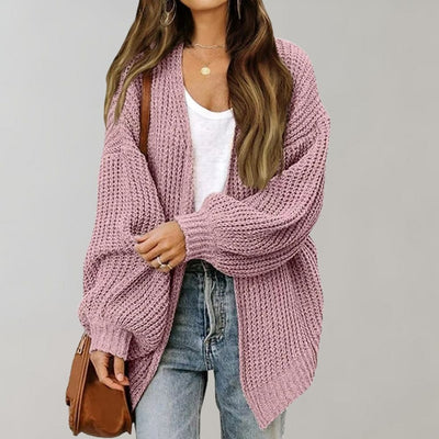 Strickjacke in Übergröße für Damen
