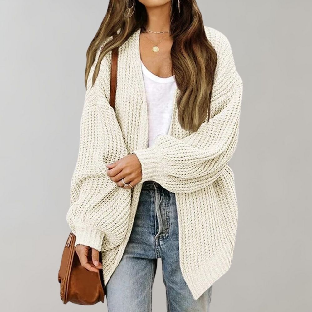 Strickjacke in Übergröße für Damen