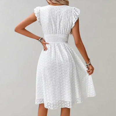 Belinda – midikleid – elegant – formeller stil – ideal für den sommer für damen