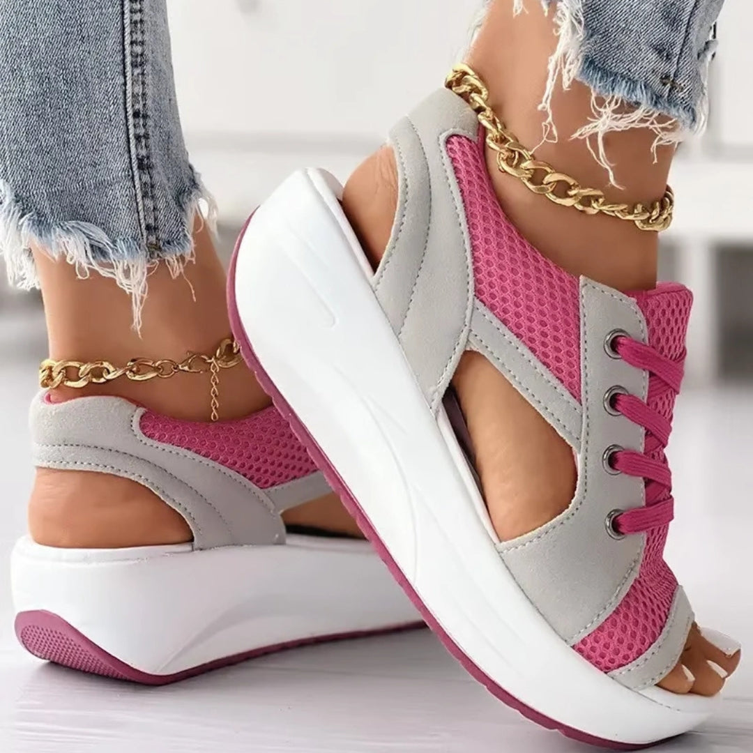 Sandaletten für Damen - Bequeme Schnürsandalen für den Sommer 2024