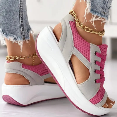 Sandaletten für Damen - Bequeme Schnürsandalen für den Sommer 2024