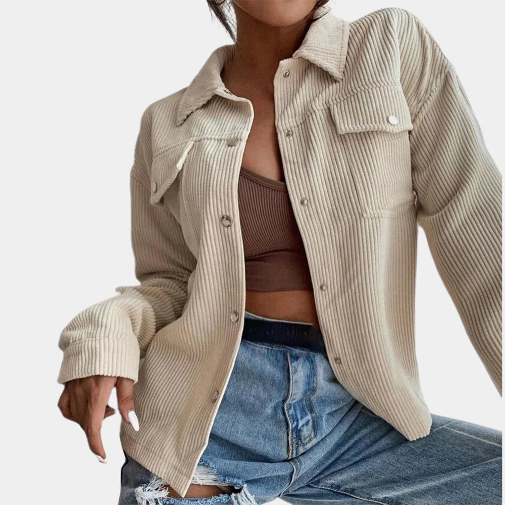 Cord-Jacke | Lässige Oversized-Passform | Trendiger Klassiker
