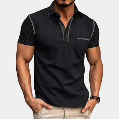 Poloshirt für Herren - Stilvolles Poloshirt mit kurzen Ärmeln für den Sommer