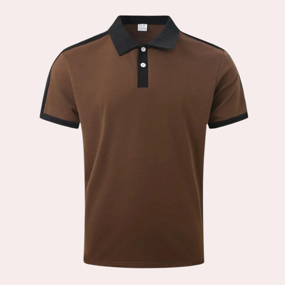 Poloshirt für Herren - Slim Fit Poloshirt für den Sommerurlaub