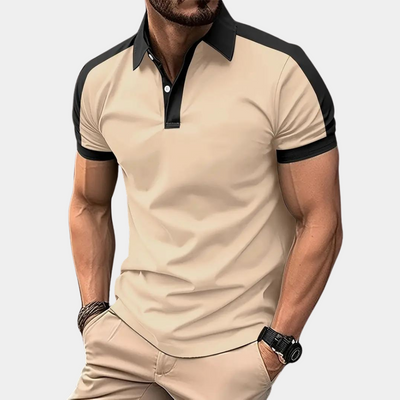 Poloshirt für Herren - Slim Fit Poloshirt für den Sommerurlaub