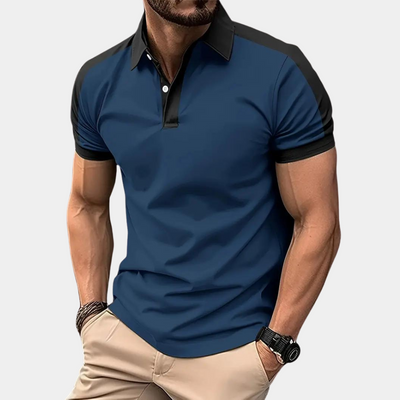 Poloshirt für Herren - Slim Fit Poloshirt für den Sommerurlaub