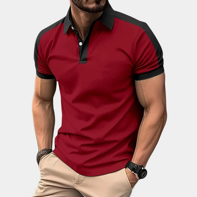 Poloshirt für Herren - Slim Fit Poloshirt für den Sommerurlaub