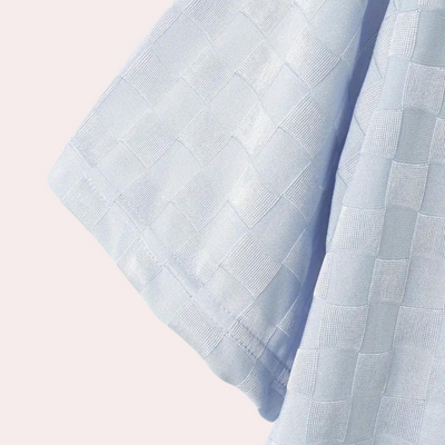 Poloshirt für Herren - Slim Fit Damier-Poloshirt für den Sommer