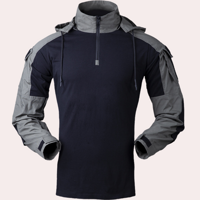 Sommerjacke für Herren - Leichte Camo Outdoorjacke mit Kapuze