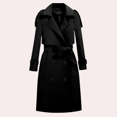 Eleganter Trenchcoat | Klassische Silhouette | Stilvolle Details
