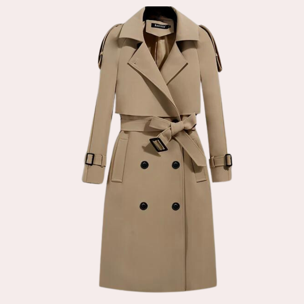 Eleganter Trenchcoat | Klassische Silhouette | Stilvolle Details