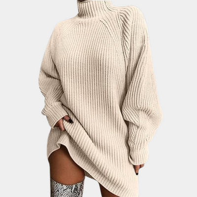 Oversize-Strickpullover | Kuscheliger Rollkragen | Lässiger Chic