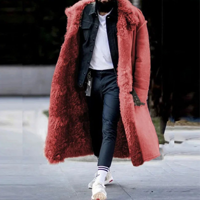 Elegante lange Wintermantel für Männer
