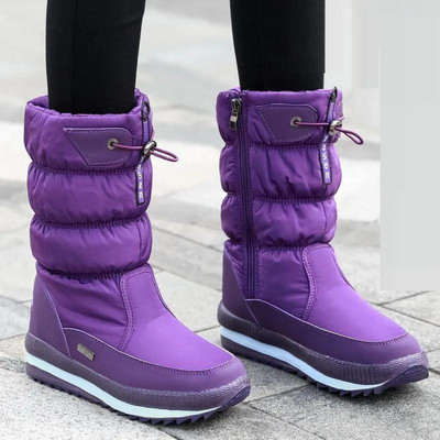 Gesteppte, isolierte Stiefel für Damen