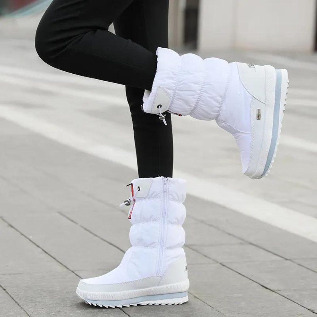 Gesteppte, isolierte Stiefel für Damen