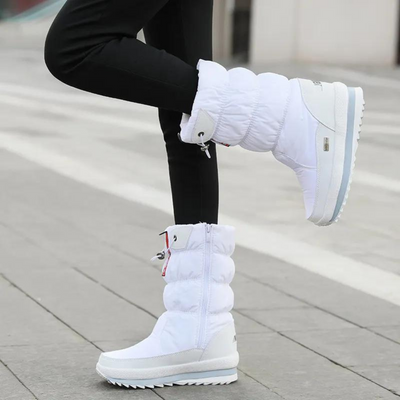 Gesteppte, isolierte Stiefel für Damen