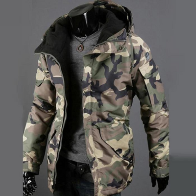 Stylische Camouflage Jacke für Männer