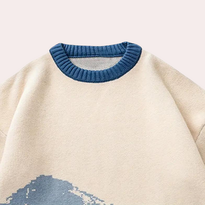 Gemütlicher Alphine-Strickpullover für Männer