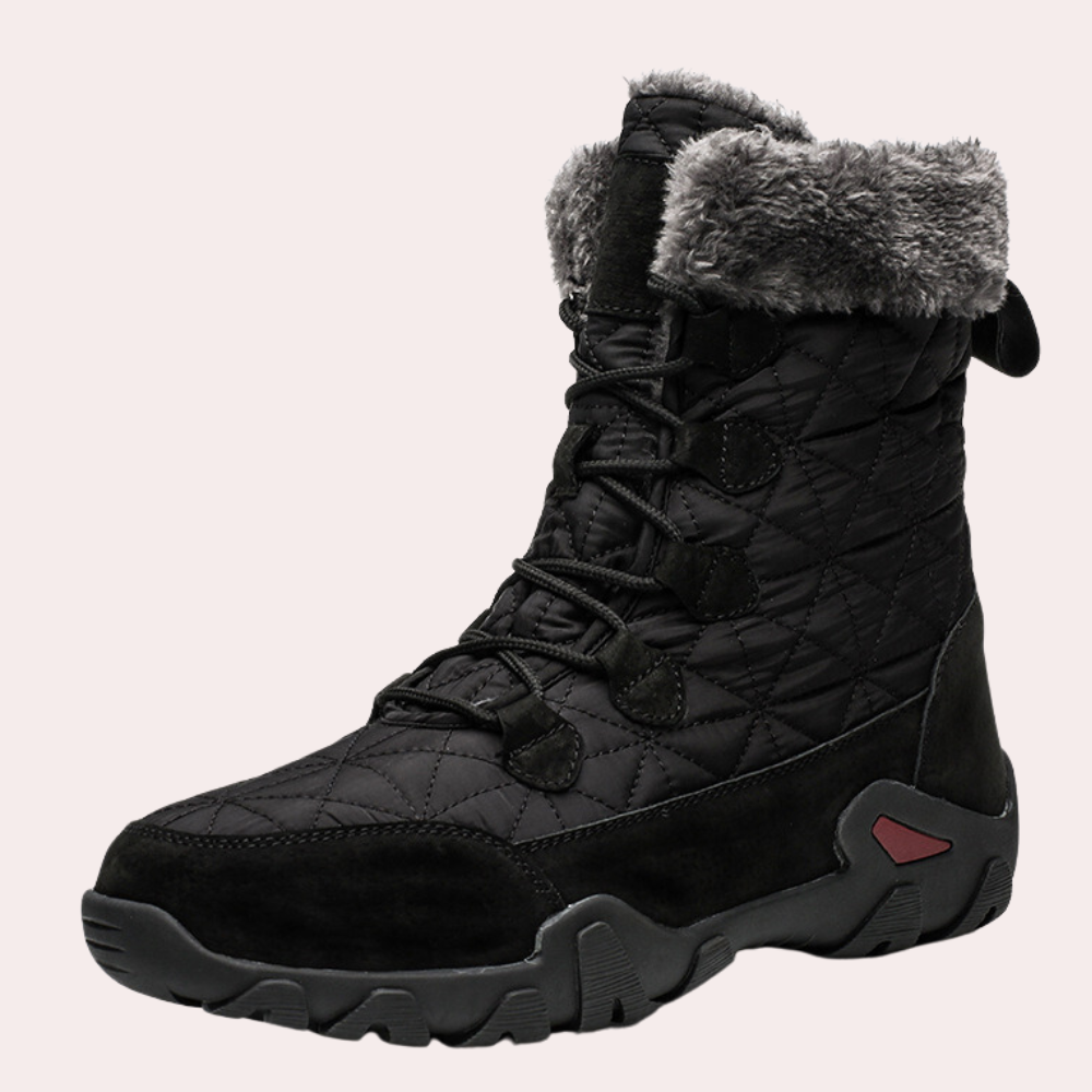 Warme gesteppte Winterstiefel für Männer